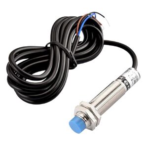 M12 مفتاح مستشعر القرب بالسعة نوع غير درع LJC12A3-5-Z/AY كاشف 1-5 مللي متر 10-30VDC 200mA PNP مغلق عادة (NC) 3 أسلاك