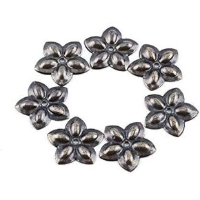 Yosoo 100pcs Antique Bronze Upholstery Nail Wood Decorative Tack Studs Vintage DIY Decorative Furniture Flower for Home Furniture Decor (Size:Type9-green Bronze)