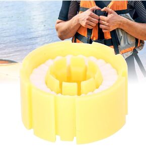 Inflatable life jacket undershirt accessories, portable plastic material, life jackets using accessories
