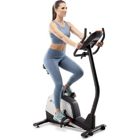 Circuit Fitness Magnetic Upright Exercise Bike with 15 Workout Presets, 300 lbs Capacity AMZ-594U