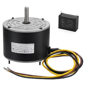 G3905 Condenser Fan Motor Replacement for Genteq Dayton 6DLL0 Carrier 5KCP39EGY823S 5KCP39EGS070S, Air Conditioner Fan Motor with 1/4HP 208-230V