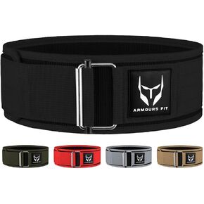 Self-Locking Weight Lifting Belt - Premium Weightlifting Belt Functional Fitness, Weight Lifting, and Olympic Lifting Athletes - Lifting Support for Men and Women - Deadlift Training Belt in Saudi Arabia