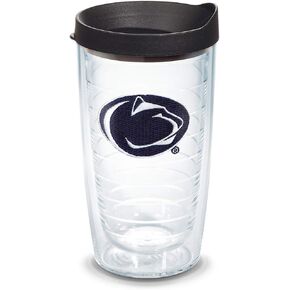 Tervis Made in USA Double Walled Penn State University Nittany Lions Insulated Tumbler Cup Keeps Drinks Cold & Hot, 16oz, Primary Logo