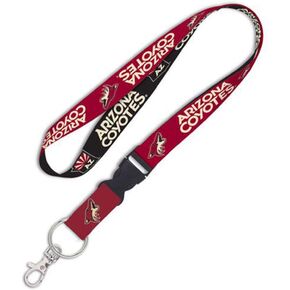NHL Arizona Coyotes Lanyard with Detachable Buckle, 1-Inch