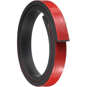 uxcell Adhesive Rubber Strips, 1"W x 3/8"T x 6'L Solid Neoprene Rubber Sheet Rolls with Adhesive Backing for DIY Gaskets Seals Pads Crafts