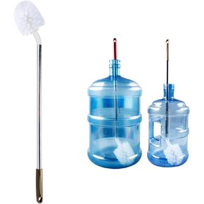 2024 Upgrade Bottle Brush for 5 Gallon Water Jug, Straw Cleaner Brush, 5 Gallon Water Bottle Cleaner Brush for Cleaning Bottle Brush with Long Handle for Bucket Brush with Stiff Bristles (Khaki) in Saudi Arabia