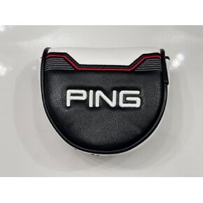 غطاء رأس مضرب جلدي جديد من Ping Tyne 4 باللونين الأسود/الأبيض، أصلي 100% in Kuwait