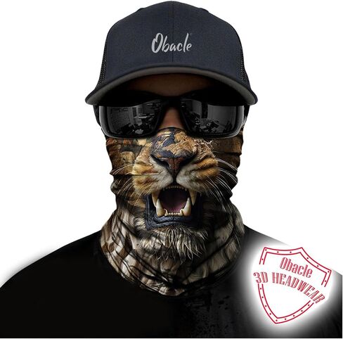 Obacle Neck Gaiter Face Mask Men Women for Sun Protection Motorcycle Fishing in Saudi Arabia