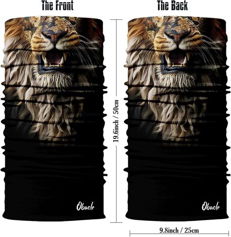 Obacle Neck Gaiter Face Mask Men Women for Sun Protection Motorcycle Fishing in Saudi Arabia