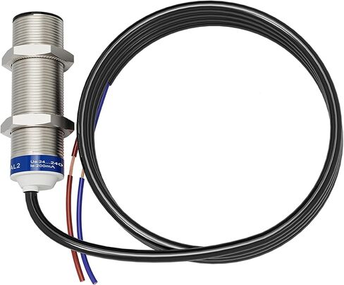 XS618B1MAL2 مستشعر القرب الحثي العالمي، كابل كهربائي بطول 2 متر، سلكين AC/DC لإدخال PNP أو NPN، بدون مخرج اتصال، تركيب مضمن، متعدد الوظائف in Kuwait