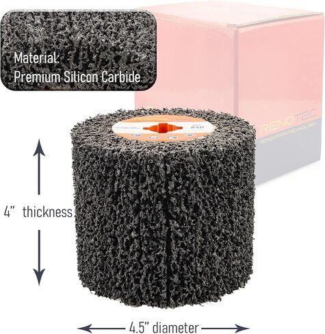 115x100 مللي متر سلك رسم تلميع عجلات التلميع بولي قطاع قرص كشط عجلة الأسطوانة عجلة نظيفة إزالة الطلاء الصدأ الأكسدة in Kuwait