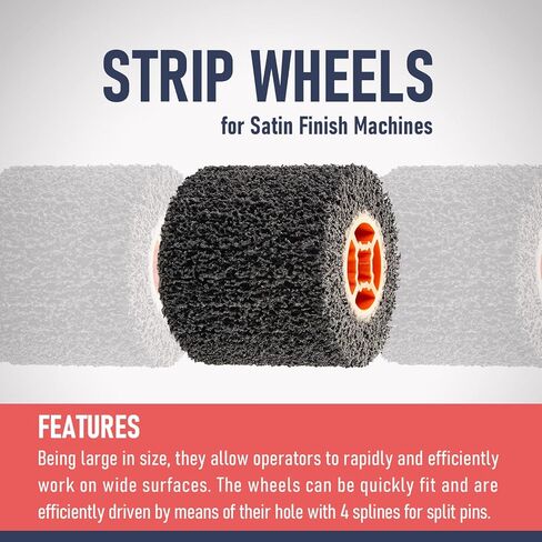 115x100 مللي متر سلك رسم تلميع عجلات التلميع بولي قطاع قرص كشط عجلة الأسطوانة عجلة نظيفة إزالة الطلاء الصدأ الأكسدة in Kuwait