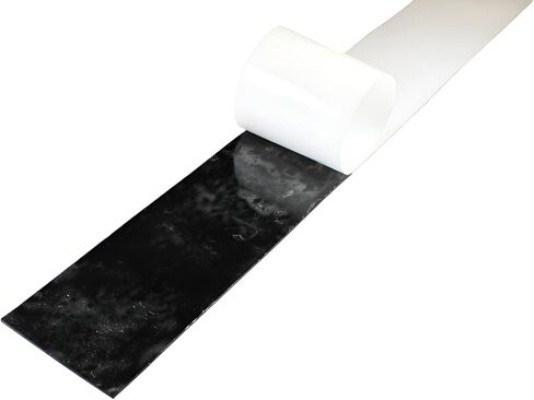 Rubber Roll, Butyl, Rubber Width 12 in, Rubber Length 5 ft, Rubber Thickness 1/16 in, 60A, Plain Backing in Saudi Arabia
