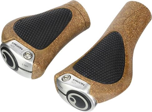 Ergon GC1 Rohloff/Nexus Grips: Black/Tan in Saudi Arabia