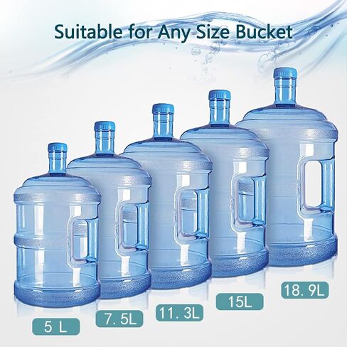 2024 Upgrade Bottle Brush for 5 Gallon Water Jug, Straw Cleaner Brush, 5 Gallon Water Bottle Cleaner Brush for Cleaning Bottle Brush with Long Handle for Bucket Brush with Stiff Bristles (Khaki) in Saudi Arabia