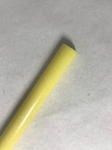 Cast Nylon 6 Plastic Rod 1 3/4" OD x 10" Length - Yellow Color in Saudi Arabia