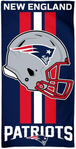 WinCraft NFL New England Patriots Fiber Beach Towel, 9lb/30 x 60 in Saudi Arabia