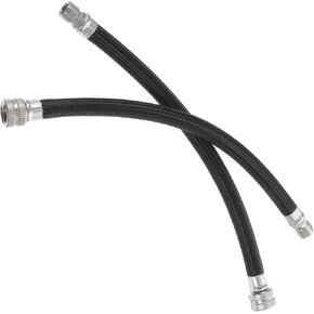 2Pcs air Pump Hose se Bike Accessories Bike Pump Replacement Hose air Hose Extension Bike Tire Pump Extension Hose Bike Pump Hose Valve Pump fietspomp Inflatable Component