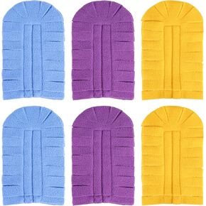 360° Fleece Duster Refills Compatible with Swiffer Hand Duster, Reusable Fleece Refills Heavy Duty, Dry Duster (6 Pack - Mixed Color)