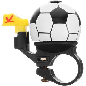 BESPORTBLE Soccer Bicycle Bell Childrens Bell Bike Bell Bicycle Bell for Handlebars Bike Ring Bell Loud Sound Bicycle Ringer Bell for Kids Bicycle Handle Bar and Golf Cart