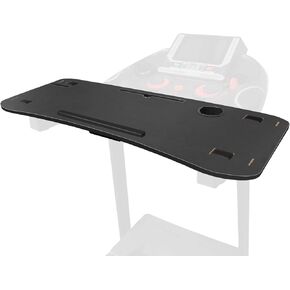 ملحق مكتب جهاز المشي KELIXU، مكتب حامل كمبيوتر محمول عالمي للمشي مقاس 39 بوصة طول × 15 بوصة عرض، محطة عمل منصة مريحة لجهاز المشي مع حامل أكواب، حامل كمبيوتر محمول/كمبيوتر لوحي، أسود in Kuwait