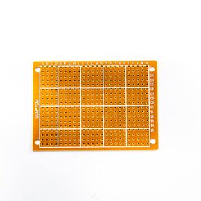 20pcs PCB 5 * 7cm Universal Breadboard Test Prototype Boards Yellow Universal Experiment Matrix Circuit Board for Arduino DIY Electronics Experiments