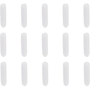 Screw Thread Protector Cover Rubber End Caps, [for Screw, Bolt] - 1/16"(1.5mm) ID/White/100pcs