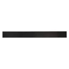 Rubber Strip, Hypalon, Rubber Width 36 in, Rubber Length 2 in, Rubber Thickness 1/16 in, Black, 60A