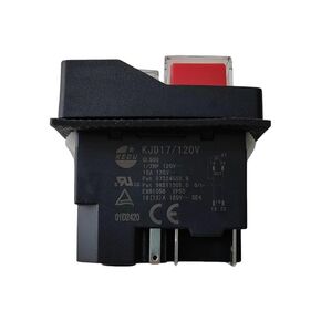 KJD17/120V 5Pin KEDU KJD17 120V Pushbutton Switches 1/2HP 16A Electromagnetic Switches (120V-5Pins)