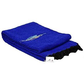 Yoga Blanket - Thick Mexican Thunderbird Blanket - Handmade and Made for Yoga!