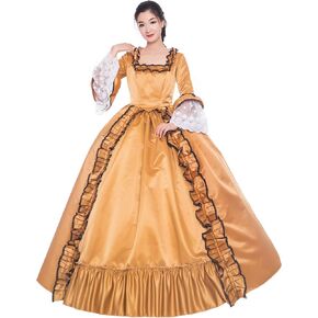 Womens Marie Antoinette Costume Rococo Ball Gown Gothic Victorian Dress