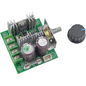CHANCS PWM Speed Controller Width Modulation DC Speed Regulation DC 12V-40V 10A Adjustable Driver Switch Regulator Module Board