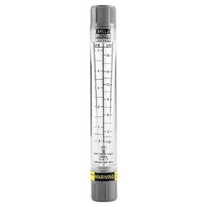 Flow Meter Liquid Rotameter Tube Style Flow Meter for Gas Liquid Pipeline Flow Meter Gas Flowmeter Flow Regulator 0.5-5 GPM / 1.8-18 LPM