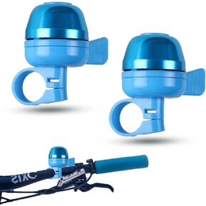 2 Pcs Bicycle Bells Bicycle Bell Classic Bike Bells for Adults/Kids Ring Bell Horn for Mountain Bike Scooters Ebike Accessories Loud Crisp Clear Sound