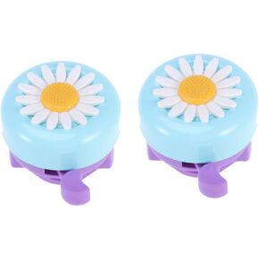 2pcs Bike Accessories Bike Bell Bicycle Accessories Flower Bell Bicycle Bell Chrysanthemum