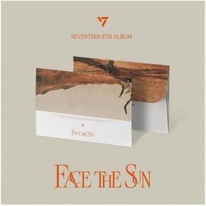SEVENTEEN FACE THE SUN 4th Album Weverse Platform Album Version Card Holder+1p QR Card+2p PhotoCard+User Guide+Tracking