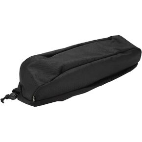 Battery Waterproof Cover, Black Electric Bicycle Lithium Battery Waterproof Dustproof Anti Mud Cover Battery Protection EBike Battery Protective Cover Battery Bag, 15.7x4.7x3.5in
