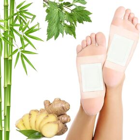 Natural Ingredients Foot Patches (20pcs), Stress Reduction Foot Pads.