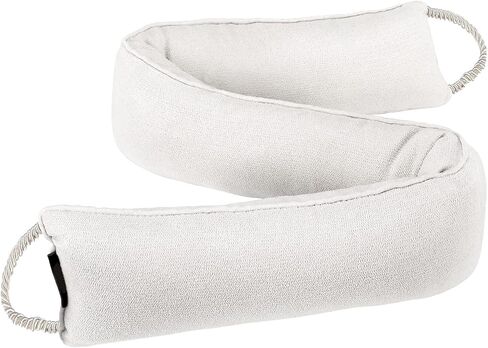 Under Door Draft Stopper 36inch, Under Door Noise Blocker Door Snake Draft Stopper Weighted Saving Energy Under Door (Beige, 36in x 3in, 2LBS) in Saudi Arabia