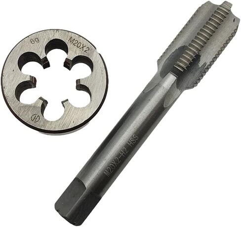 M20 X 2 مجموعة الصنبور والقالب لليد اليمنى M20x2 متري الصنبور والقالب RH HSS آلة مخددة مستقيمة، 20X2 اضغط على القالب RH M20 x 2 أداة الصنبور والقالب RH in Saudi Arabia
