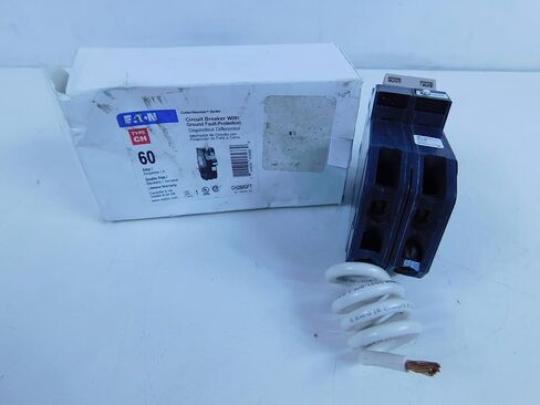 إيتون CH260GFT MCB نوع CH، 2 قطب، 60 أمبير، GF، اختبار in Kuwait