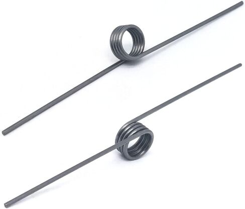 Tiny Spring Steel Torsion Spring,180 Degree Springs,Mechanical Small Torsion Spring,Compression Spring,1.2mm Wire Dia x 10mm OD x4 Coils,5pcs in Saudi Arabia