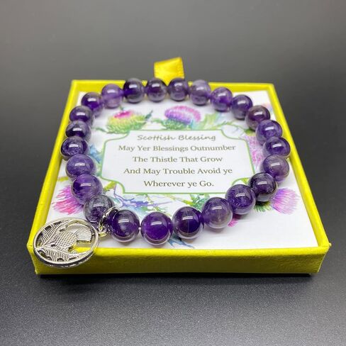 سوار الشوك أوتلاندر ساسيناش هدية الشوك سحر الشوك هدية للنساء مجوهرات اسكتلندية الزفاف Bagpiper هدية اسكتلندا تذكارية in Kuwait