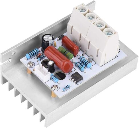 YWBL-WH SCR Digital Voltage Regulator 10000W Adjustable Electric Motor Speed Control Dimmer Thermostat Module AC 220V, Regulator in Saudi Arabia