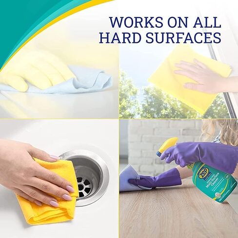 Zep Home Pro Streak-Free Multi-Surface Cleaner - 32 Fl. Oz. - R49406 - Pro Trusted Cleaning Power: Now in Refreshing Scents and Family Friendly Formulas (6)… in Kuwait