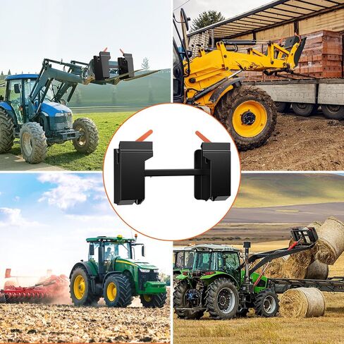 Adjustable Skid Steer Adapter，4000 LBS Capacity Adjustable Conversion Adapter Plate Universal Adapter Compatible with Bobcats, Kubota in Saudi Arabia