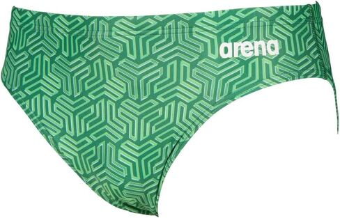 Arena Men's Brief Kikko, Black-Multi Green, 42 in Saudi Arabia