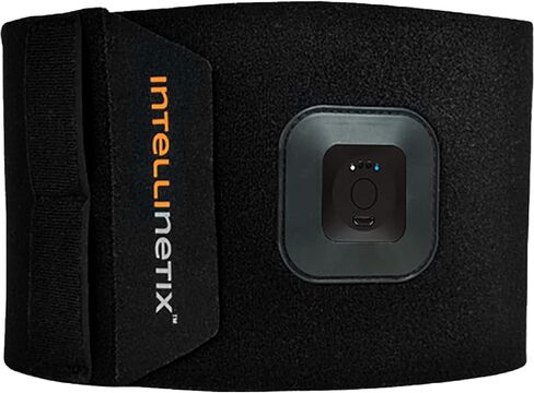 Brownmed - لفافة علاج الظهر Intellinetix - لفافة ضغط مع مدلك للظهر يمكن ارتداؤه - دعم الظهر للرجال والنساء - دعم أسفل الظهر للمرونة والدورة الدموية وألم العضلات in Kuwait