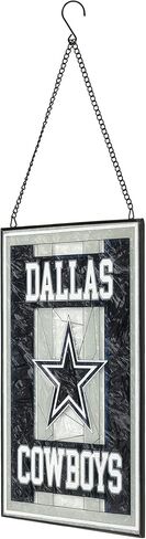 FOCO NFL unisex-adult NFL Team Stripe Stain Glass Sign in Saudi Arabia
