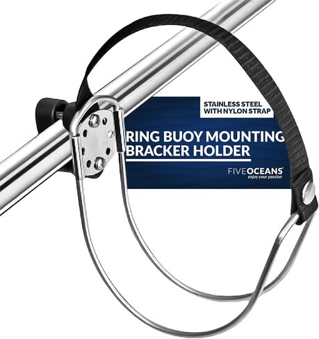 Five Oceans Ring Buoy Bracket Holder, Rail Mount/Flat Mount in Saudi Arabia